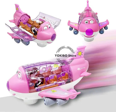 Juguete Avión | Bump Go con Luz y Sonidos - Juguete Educativo para Niños
